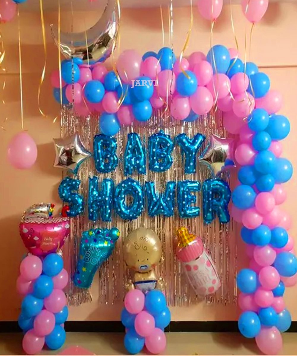 Mom-to-Be Baby Shower Pastel Luxury Balloon Backdrop (Design #09) - Baby & Family in Gurugram