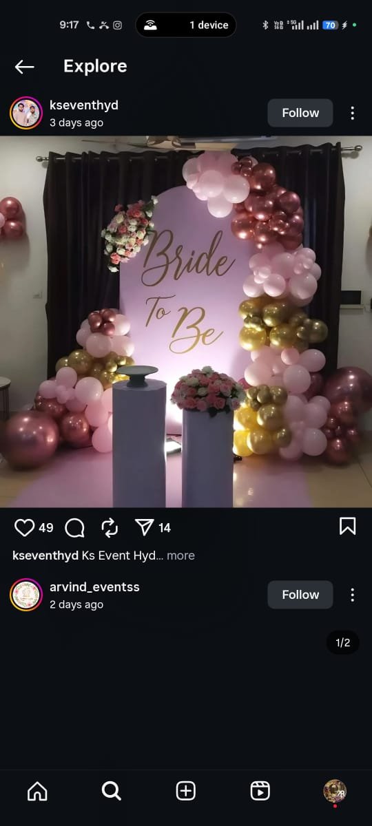 Glam Bride-to-Be Chic Bachelorette Photo Booth (Design #08) - Wedding & Pre-Wedding in Gurugram