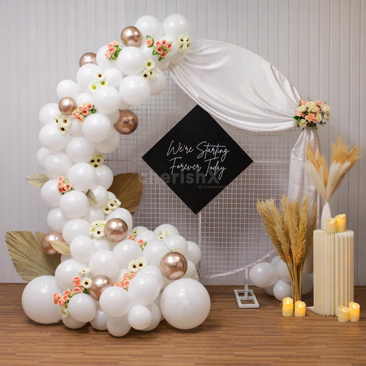 Surprise Car Boot & Wedding Car Floral & Ribbon Boot Surprise Setup (Design #02) - Home & Special Celebrations in Gurugram