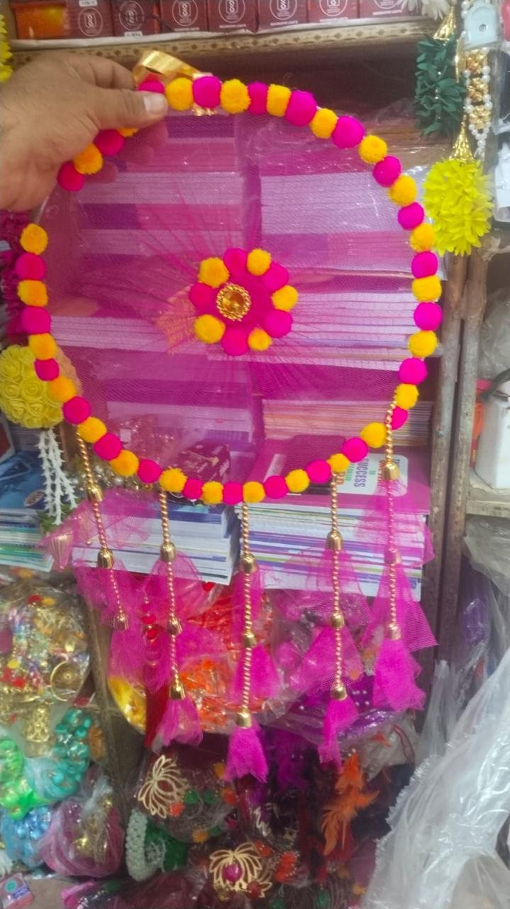 Festive Diwali & Deepavali Celebration Traditional Gold & Orange Balloon & Marigold Setup (Design #19) - Festivals in Gurugram
