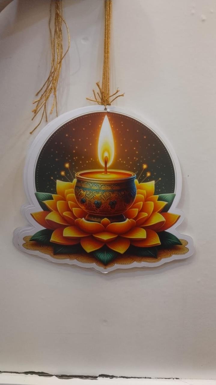Festive Diwali & Deepavali Celebration Festive Glow Rangoli & Diya Decor (Design #23) - Festivals in Gurugram
