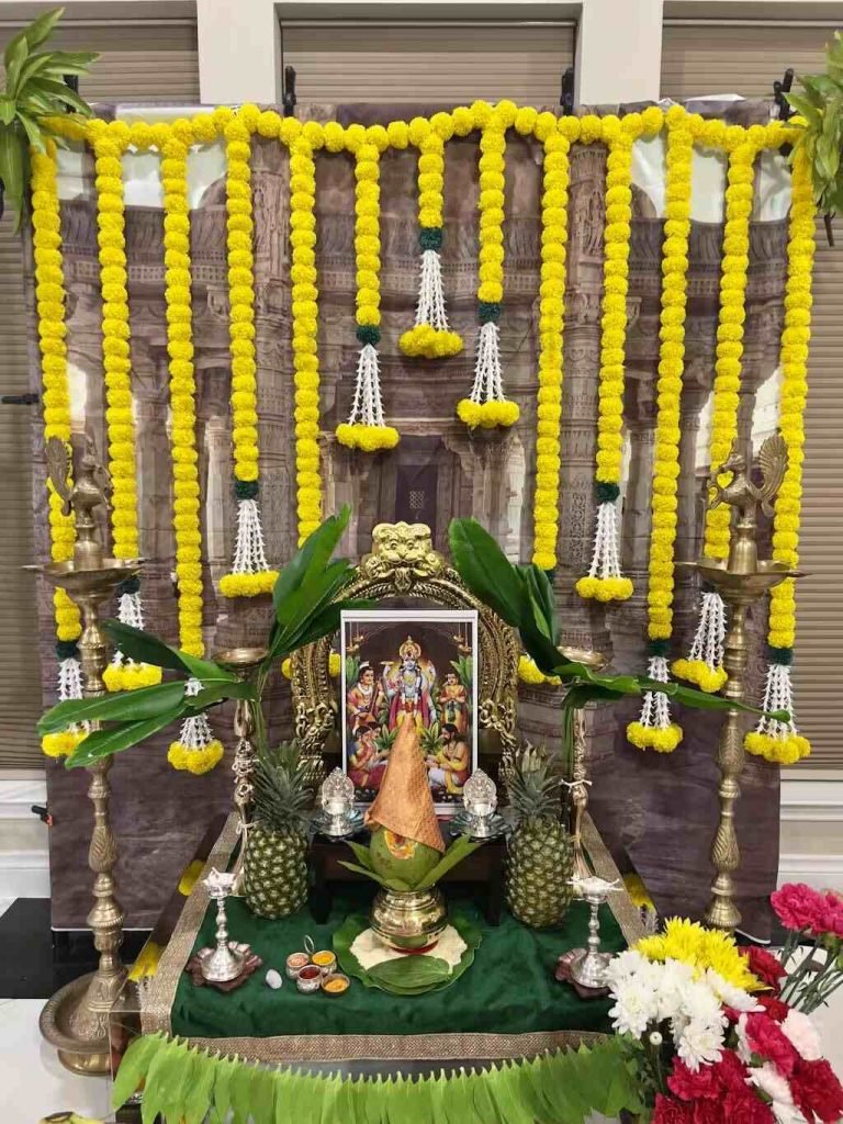 Grand Floral Backdrop Floral Luxury Flower Decoration (Design #13) - Home & Special Celebrations in Gurugram