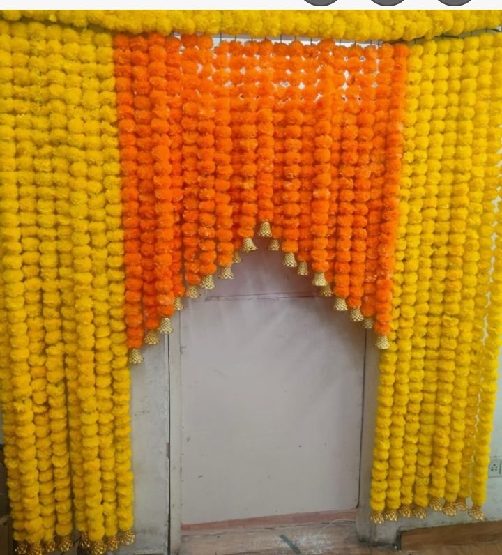 Grand Floral Backdrop Botanical Greenery Floral Wall (Design #18) - Home & Special Celebrations in Gurugram
