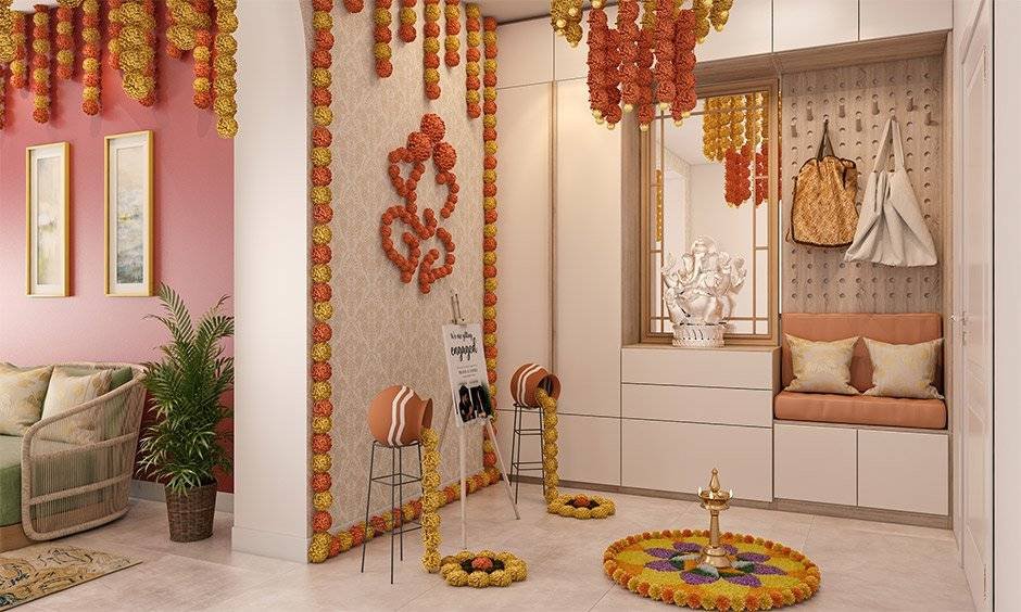 Grand Floral Backdrop Floral Luxury Flower Decoration (Design #21) - Home & Special Celebrations in Gurugram