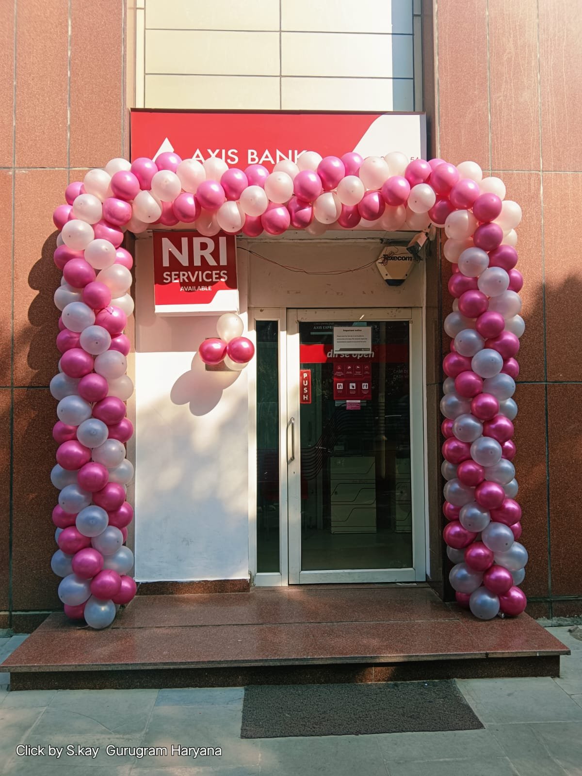 Grand Entrance Gate & Arch Luxury Metallic Pillar Columns (Design #06) - School & College in Gurugram