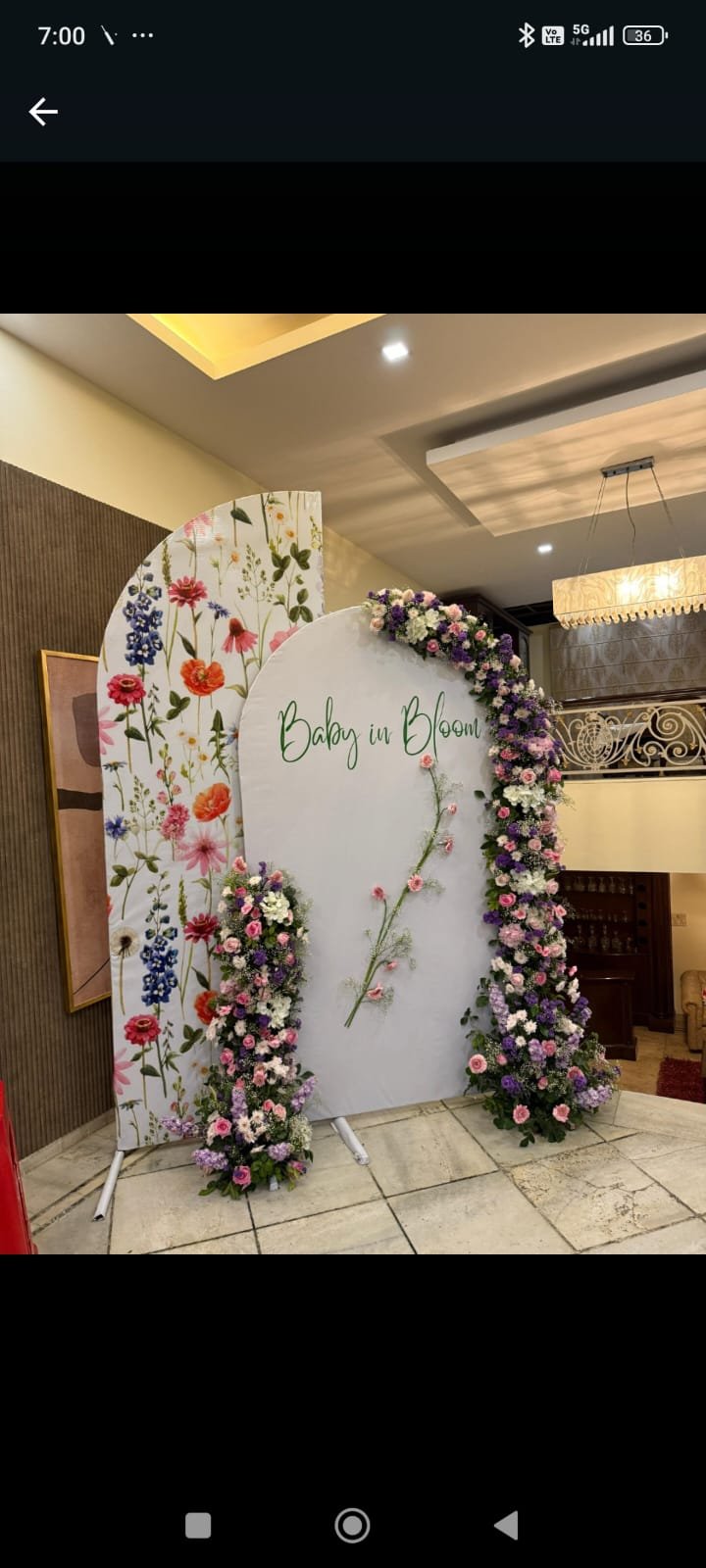 Vibrant Haldi & Mehendi Boho Floral Jhula / Swing Decor (Design #31) - Wedding & Pre-Wedding in Gurugram