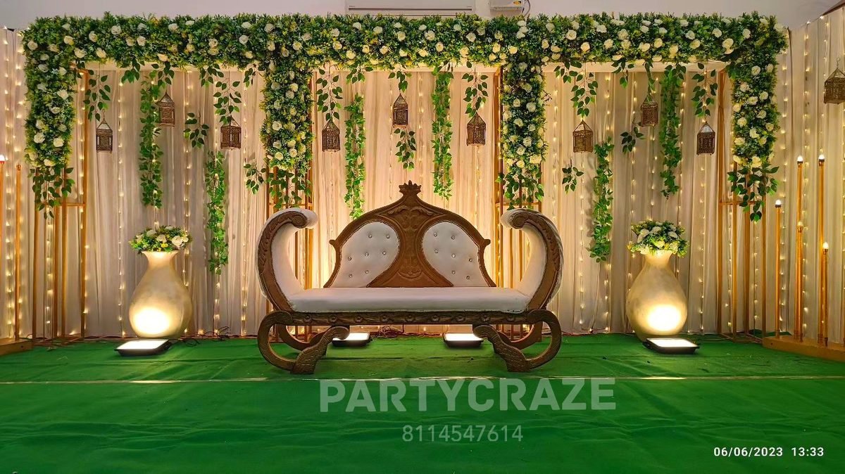 Vibrant Haldi & Mehendi Sunshine Yellow Flower Backdrop (Design #38) - Wedding & Pre-Wedding in Gurugram