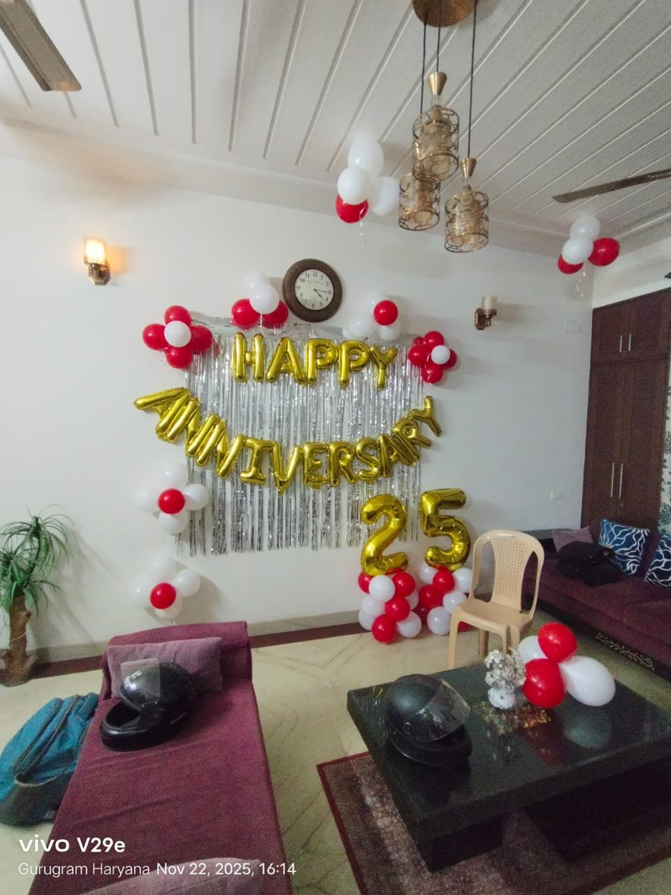 Romantic Anniversary Romantic Red Balloon Arch (Design #10) - Love & Romantic in Gurugram