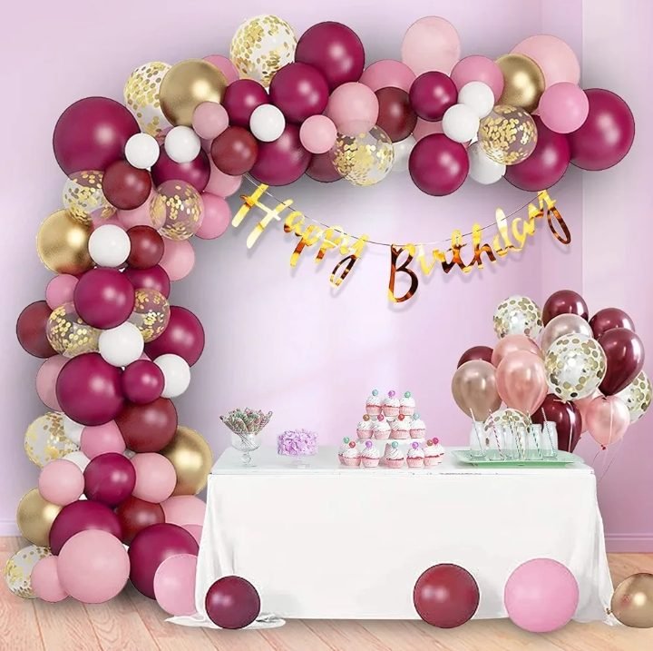 Royal Birthday Neon Glow Room Decoration (Design #84) - Birthday Decorations in Gurugram
