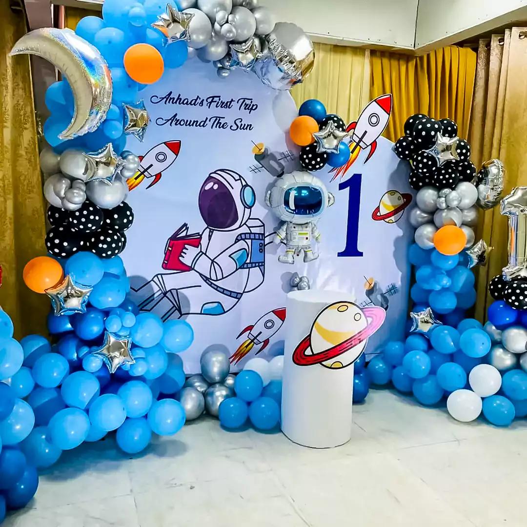 Kids Fun Birthday Pastel Dream Theme Decoration (Design #17) - Birthday Decorations in Gurugram