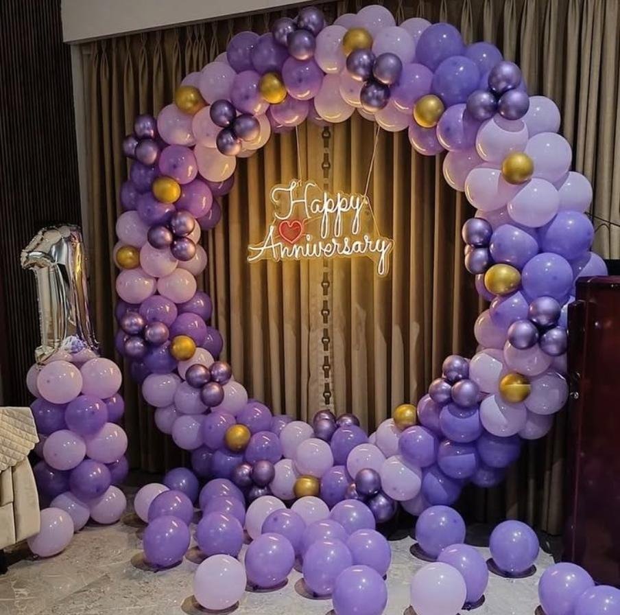 Kids Fun Birthday Superhero Balloon Arch (Design #34) - Birthday Decorations in Gurugram