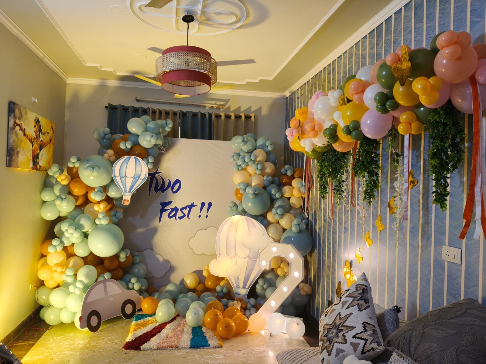 Kids Fun Birthday Pastel Dream Theme Decoration (Design #37) - Birthday Decorations in Gurugram