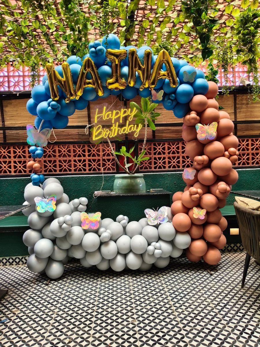 Kids Fun Birthday Superhero Theme Decoration (Design #49) - Birthday Decorations in Gurugram