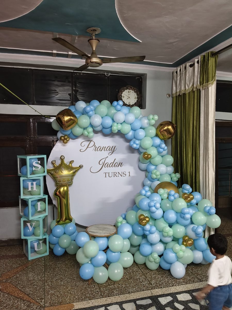 Kids Fun Birthday Pastel Dream Balloon Wall (Design #52) - Birthday Decorations in Gurugram