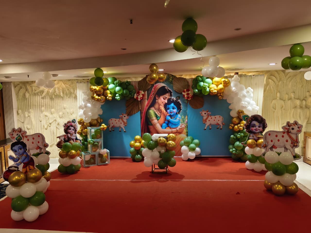 Kids Fun Birthday Pastel Dream Theme Decoration (Design #57) - Birthday Decorations in Gurugram