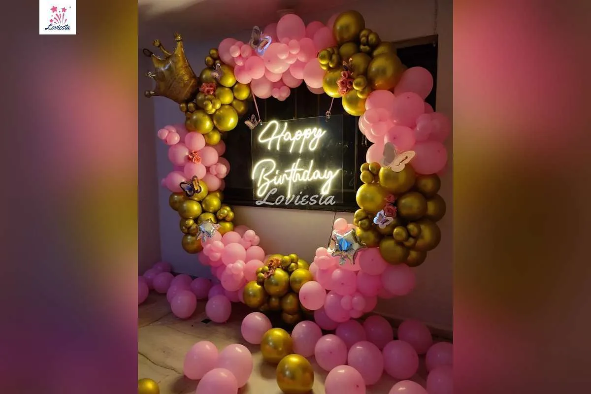 Kids Fun Birthday Pastel Dream Theme Decoration (Design #77) - Birthday Decorations in Gurugram