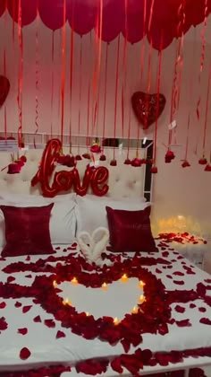 Intimate Romantic Room Luxury Romance Bed Decoration (Design #03) - Love & Romantic in Gurugram
