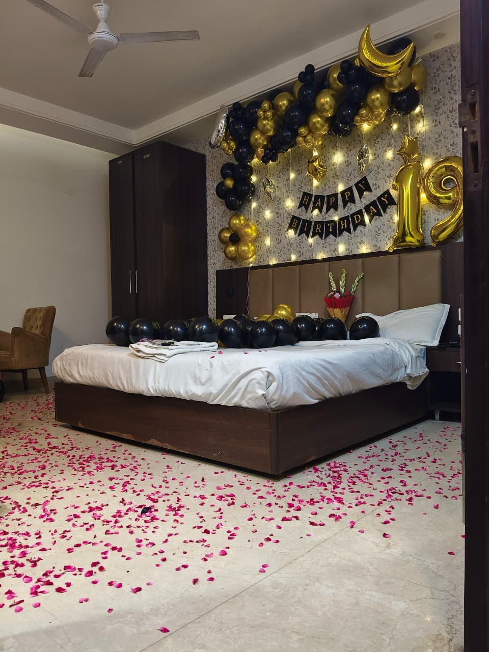 Intimate Romantic Room Luxury Romance Bed Decoration (Design #23) thumbnail 2