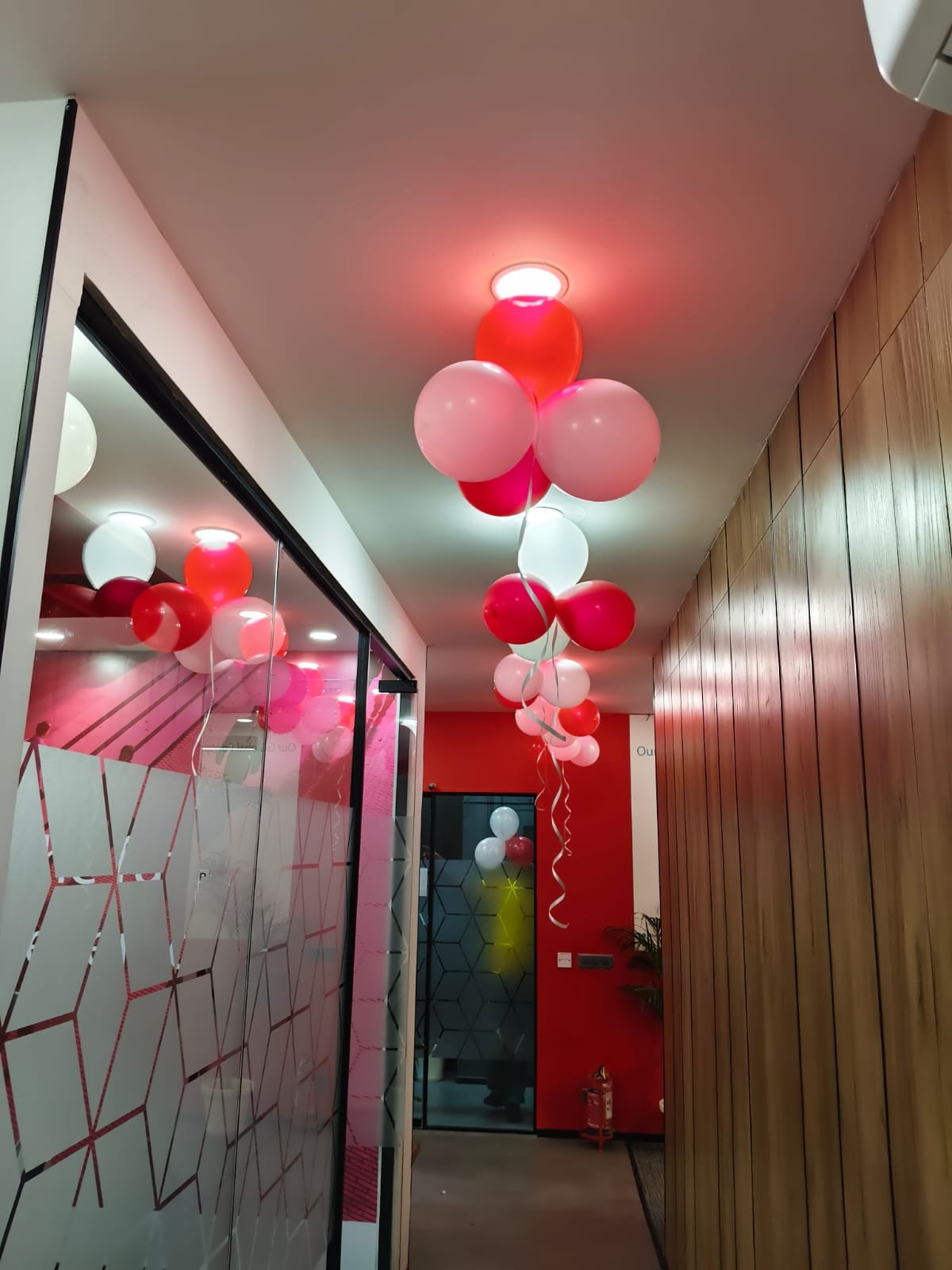 Corporate Milestone & Office Brand Color Themed Balloon Arch (Design #05) - Corporate & Business in Gurugram
