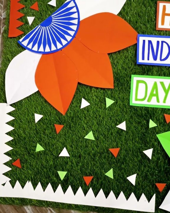 Patriotic Tri-Color National Pride Stage Decoration (Design #17) - Festivals in Gurugram