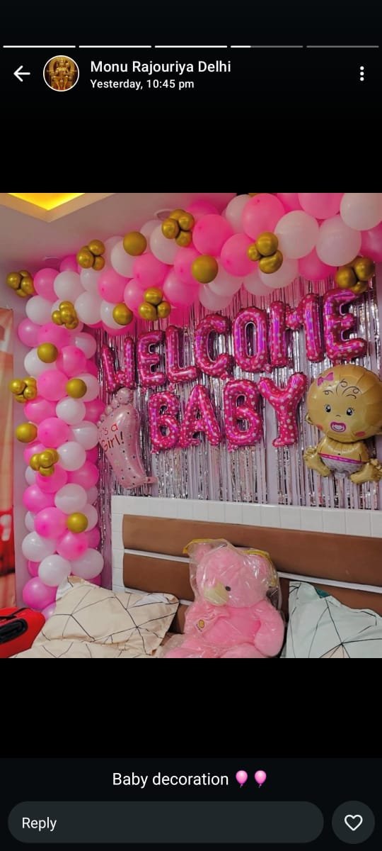Welcome Baby Joy Cloud & Star Theme Welcome Board (Design #16) - Baby & Family in Gurugram