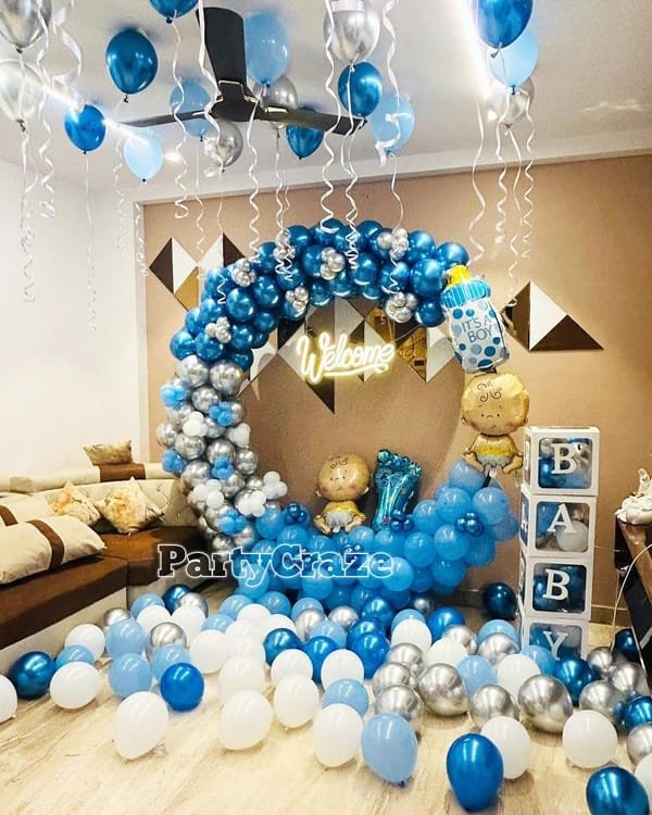 Welcome Baby Joy Cloud & Star Theme Welcome Board (Design #32) - Baby & Family in Gurugram