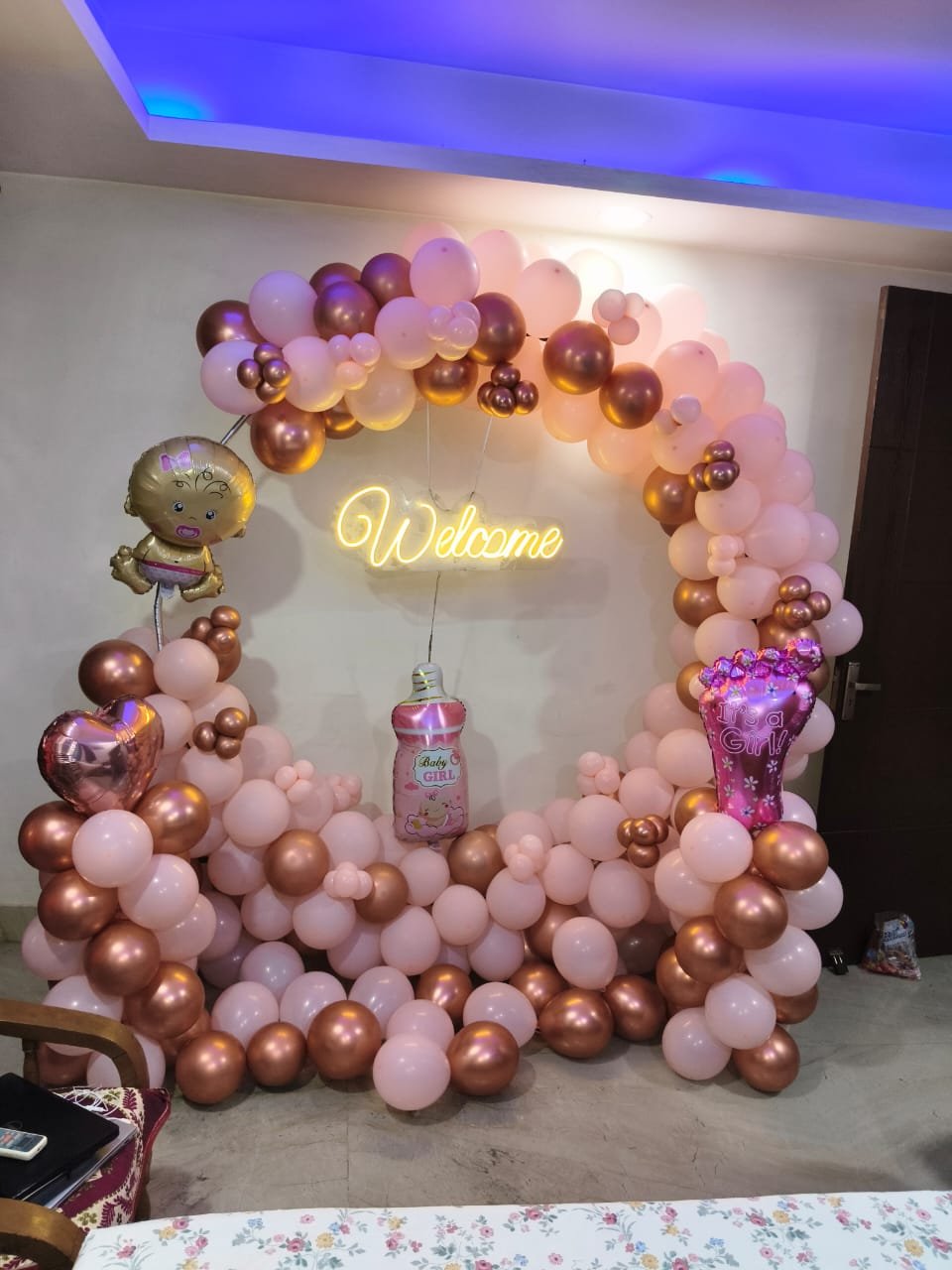 Welcome Baby Joy Cloud & Star Theme Welcome Board (Design #48) - Baby & Family in Gurugram