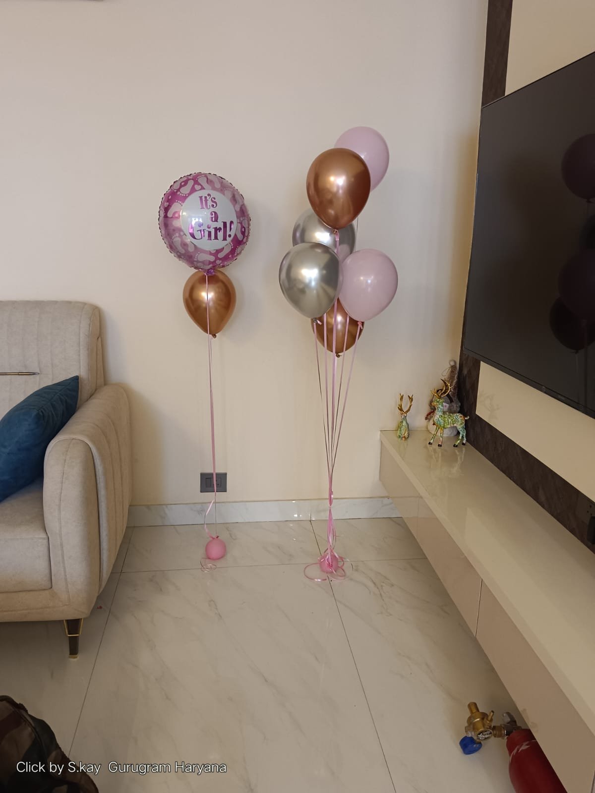 Welcome Baby Joy Pastel Pink Cradle Decoration (Design #74) - Baby & Family in Gurugram