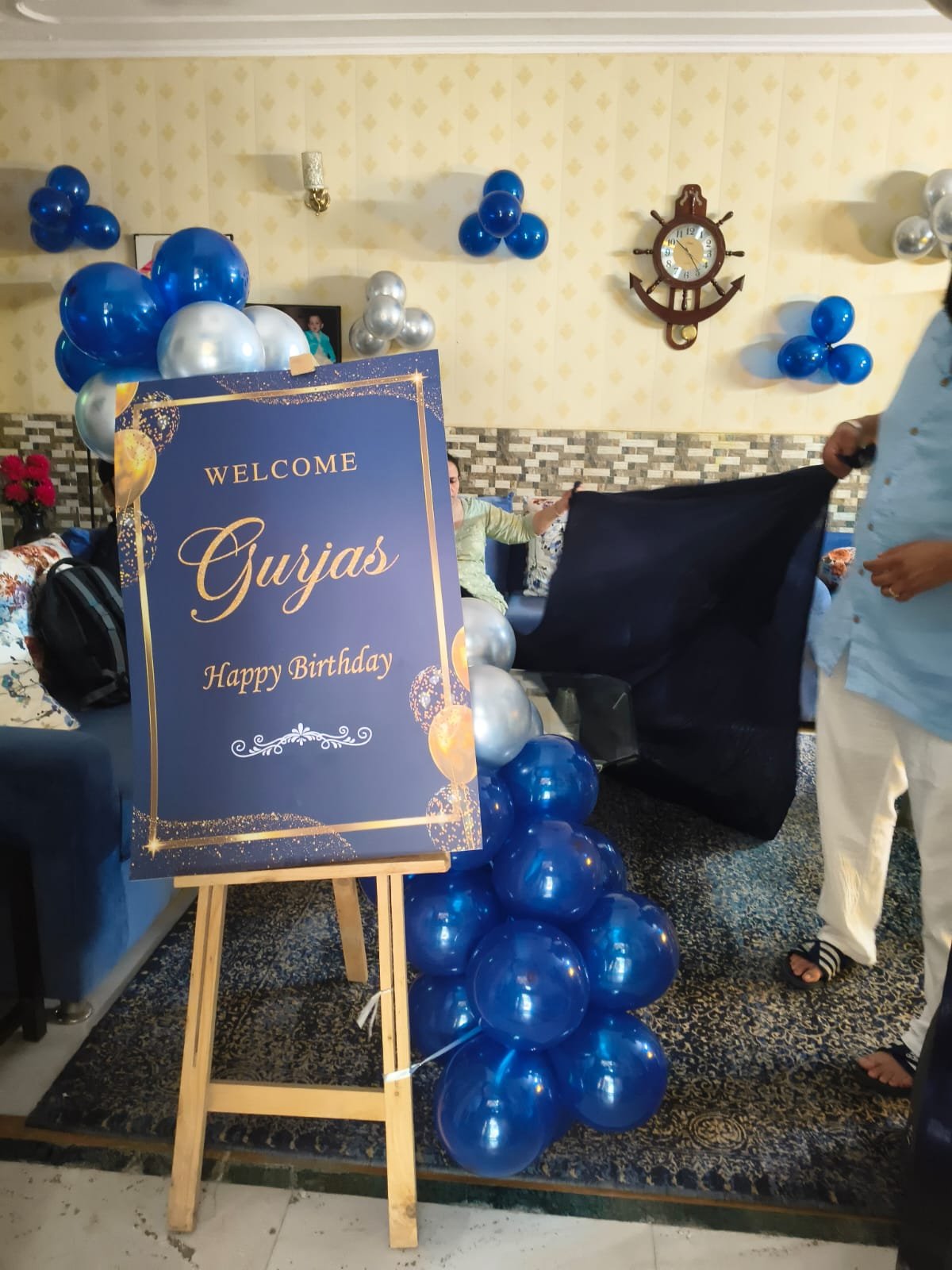 Custom Acrylic & Floral Welcome Board Acrylic Luxury Welcome Board (Design #04) - Home & Special Celebrations in Gurugram